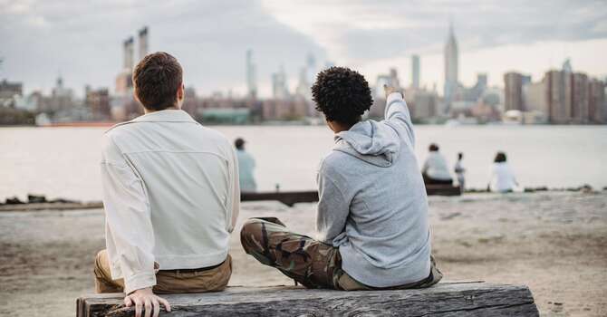 How can two people experience the same event differently? image